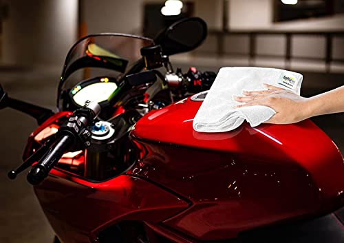 Image of SOFTSPUN Microfiber Basic Cleaning Cloths 24 pcs 40x40cms 220GSM Multicolor! Highly Absorbent Lint and Streak Free Multi Purpose Wash Cloth for Kitchen Car Window Stainless Steel Silverware.