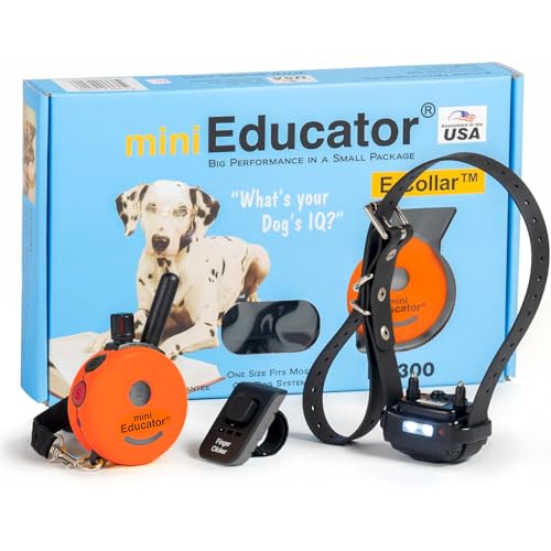 E-Collar Mini Educator ET-300 Remote Dog Training Collar, Orange