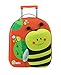 Produktbild Bayer Chic 2000 Bouncie Kinder-Trolley mit 3D-Bienen-Motiv, Kinder-Reisekoffer, Kindergepäck, orange