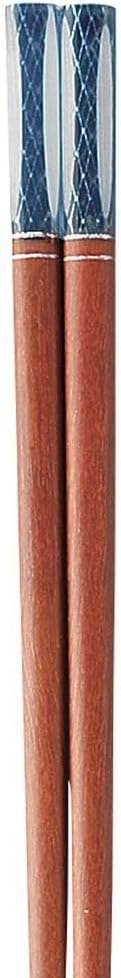 J-kitchens PID584196 Japanese Food Chopsticks, Set of 5 Pairs, Material: Acrylic Resin + Natural Wood, Chopsticks, Dishwasher Safe, Made in Japan