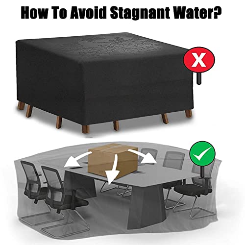 PLZY Copertura Tavolo Esterno, Copertura Mobili da...