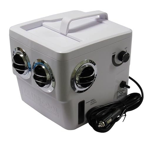 Transcool Evaporative Air Cooling Fan White 12V/24V/240V (4 Vent...