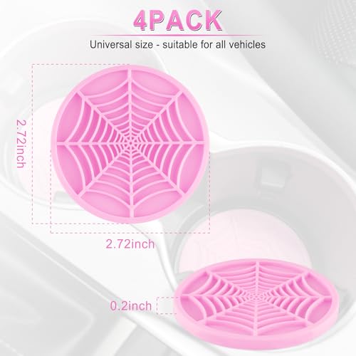 Portavasos de silicona antideslizante para carro 4 piezas miniatura 2