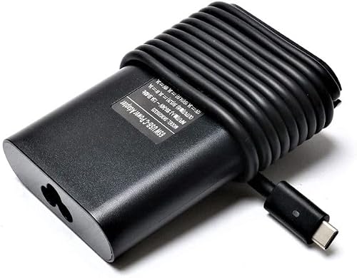 Replacement Laptop charger for Dell 90W USB-C Type C 20V 4.62A.