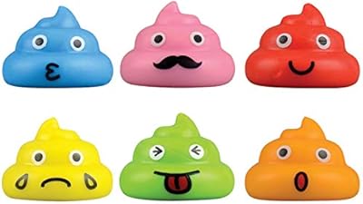 ToyPlaya PoopMoji Unicorn Poo Toy Figures 10 pcs