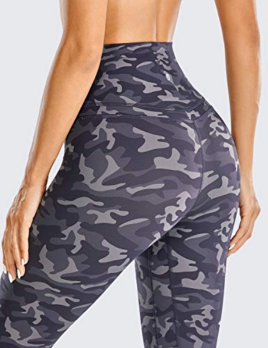 CRZ YOGA Leggings de treino de mulheres de 25 polegadas - calças justas de ioga de cintura alta 7/8