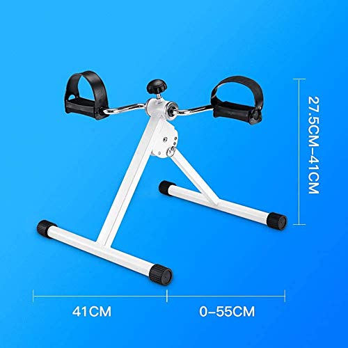 Image of Folding Treadmills Folding Pedal Exerciser,Portable Exercise Bike with Adjustable Resistance and Easy to Assemble for Legs