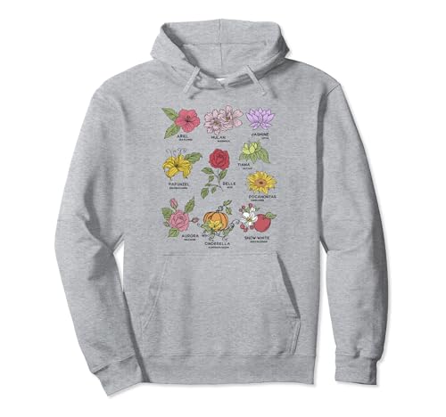 Sweat Disney Princess Floral Hoodie idéal pour vos sorties décontractées en ville