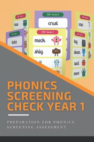 Phonics Screening Check Year 1: Preparation For Phonics Screening Assessment