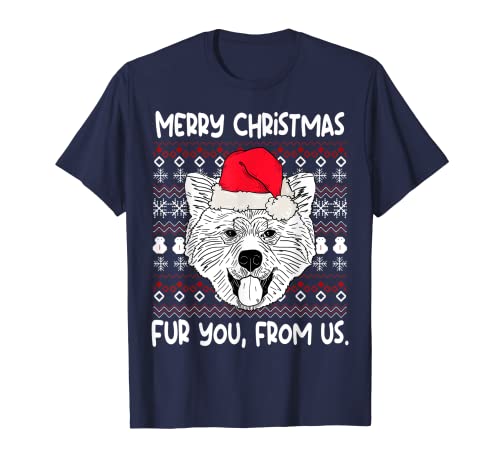 Akita Christmas Funny Birthday Dog Lover Gifts Camiseta