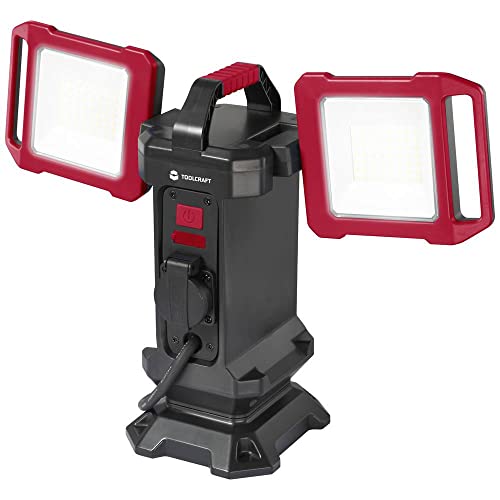 Toolcraft LED Construction Spotlight TO-7843725 Power: 40 W Natural White