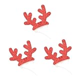VANZACK 3stücke Tierhaarschmuck Haarnadel Party-tierfrisuren Für Haustiere Modisch Kreativ Für Familienfeiern Aufführungen Rot