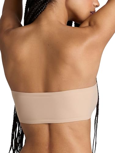 NEGATIVE Underwear – Base Bandeau Bras for Women – with Anti Slip Silicone at Top and Bottom4