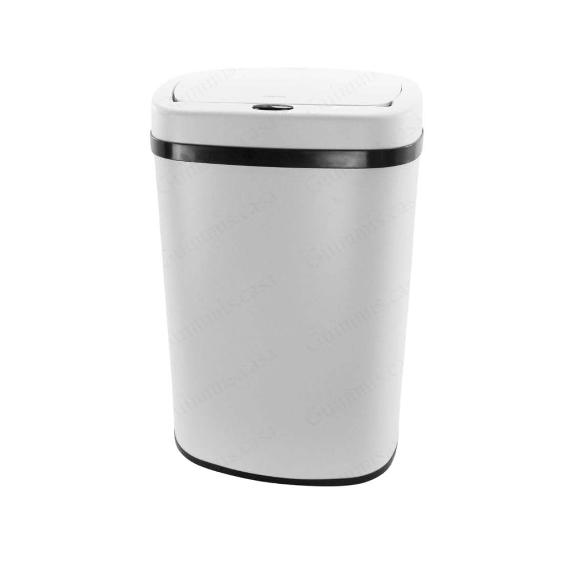 Guimmis.casa Lixeira 50L com Sensor de Movimento Branca Automática ABS