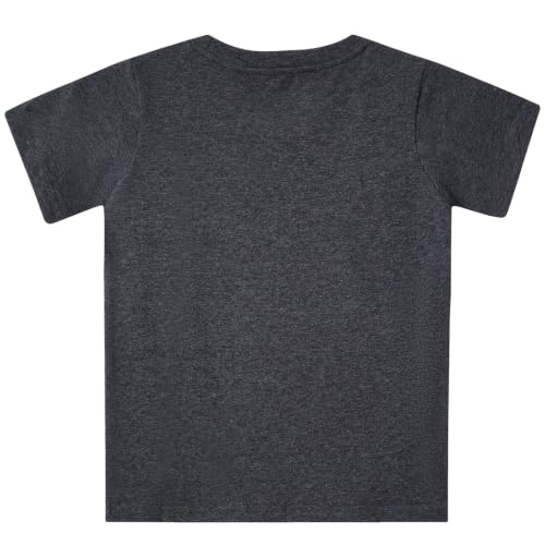 Funnycokid Toddler Boys Shirts 4T 5T Tshirt Construction Truck Grey - image 4