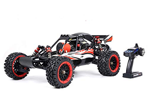 GVCTⓇ Carburante Telecomando Auto off-Road Telecomando Fuoristrada 1/5 Acciaio Pistola Car Simulazione Carburante Modello Auto Corsa ad Alta Potenza Drift Car