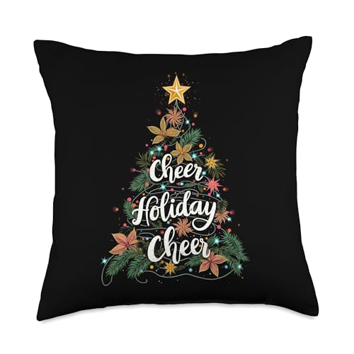 Cheer Holiday Cheer Throw Pillow