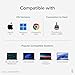 Plugable USB C Triple Display Docking Station | 100W PD, 3x HDMI (1x 4K 30Hz, 2x 1080p 60Hz), 6x USB 5Gbps Ports | Windows, macOS, ChromeOS Compatible - Enhance Productivity with Multi-Monitor Support