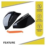 Auto Wing Mirror Cover Caps 1 Pair Rearview Mirror Cover Replacement For Infiniti For QX30 Q50 Q60 Q70 2014-2021 Black Carbon Fiber Pattern Cap Car Accessories(Carbon Fiber Pattern) - Image 7