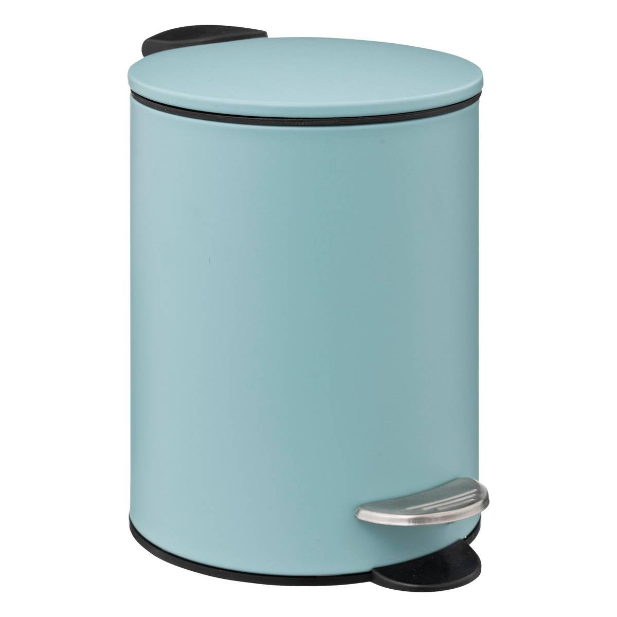 5 Five Simply Smart Blue 5Five - Metal Waste Bin Soft Close 3 L Colorama Arctic