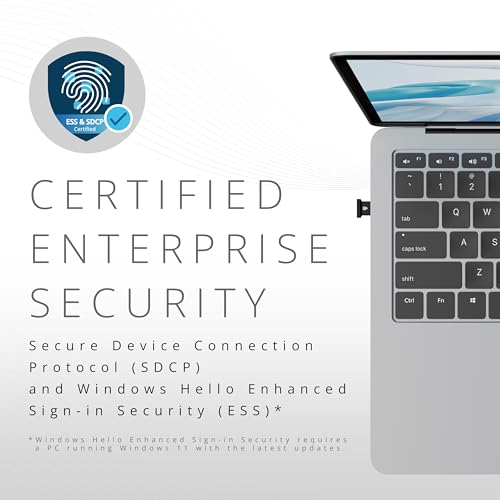 Image of VeriMark IT 2.0 USB-A Fingerprint Key - Windows Hello & Windows Hello for Business, 360 Fingerprint Reader, Password-Free Login K64740WW