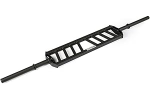 Hybrid Angled Multi-Grip Swiss Barbell | Highest Rated 1,900 LB Bar