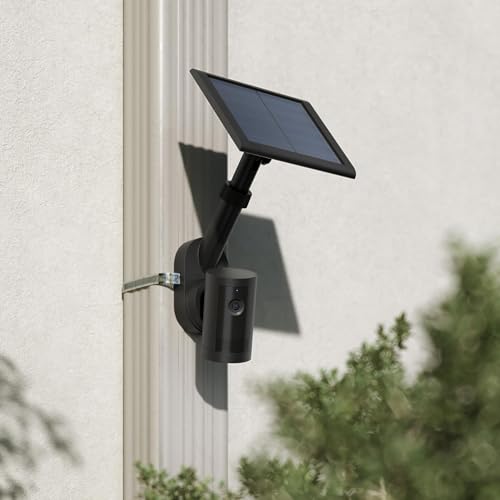 Image of All-New Ring Pole and Wall Mount for Cameras and Solar Panels, Black