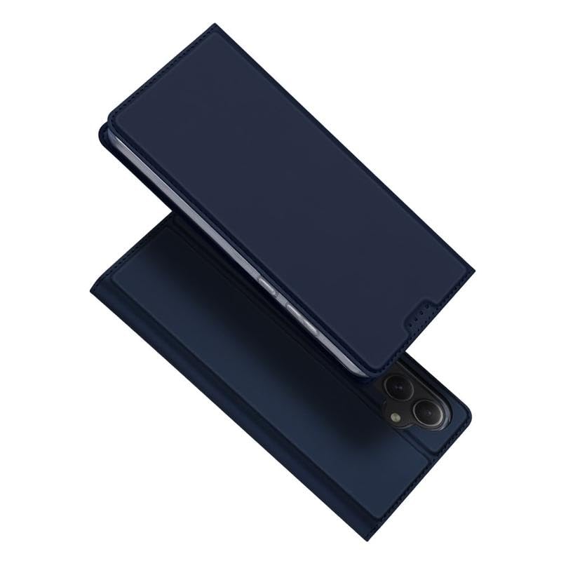 ConnectPoint Hard Flip Cover for Samsung Galaxy M35 5G, Leather Wallet Book Flip Folio Stand View Cover with Card Slots and Magnetic Closure for Samsung Galaxy M35 5G - Blue (B0DCKGQ6Q2) Amazon Price History, Amazon Price Tracker