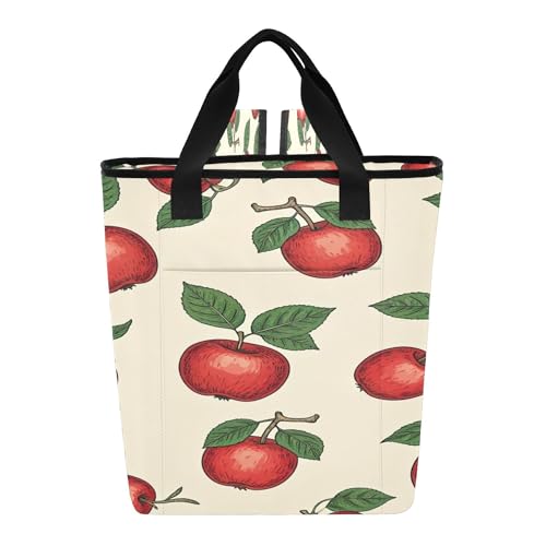 PYBUG apple Reusable Insulated Backpack 36 Cans,Large Leakproof Portable Cooler Tote Organizer for Office Picnic Hiking Beach BBQ