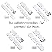 GadgetWraps 14mm Silicone Watch Band Strap with Quick Release Pins – Compatible with Pebble, Fossil, Skagen, Wristology - 14mm Quick Release Watch Band (White, 14mm)