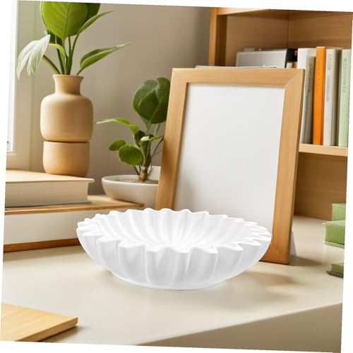 Joyero decorativo de resina blanco y organizador multiusos para entrada de casa o negocio 7