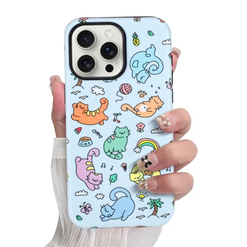 SOKAD Magnetic Cat Phone Case for iPhone 15 Pro Max,