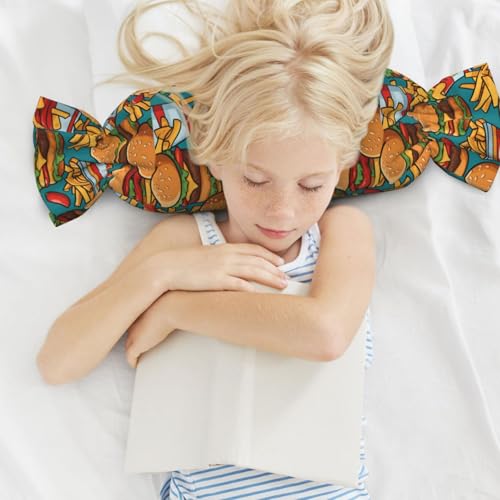 Almohada de espuma viscoelástica negra tamaño único miniatura 6