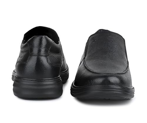 Image of LOUIS STITCH Men's Formal Slip-On Shoes | The Comforter Series | Ultra-Lightweight Slip-On Shoes for Men| Perfect for Business, Formal & Occasion Wear | LSLXPDSO