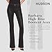 Hudson Jeans Women's Barbara High Waist Bootcut Jean, Noir Coated, 31