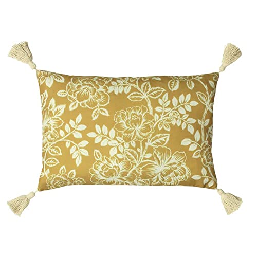 Paoletti Somerton Cushion Cover, Honey, 35 x 50cm