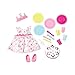 Produktbild BABY born 825242 Deluxe Party Set Geburtstag Puppenzubehör 43 cm 17-teilig, bunt