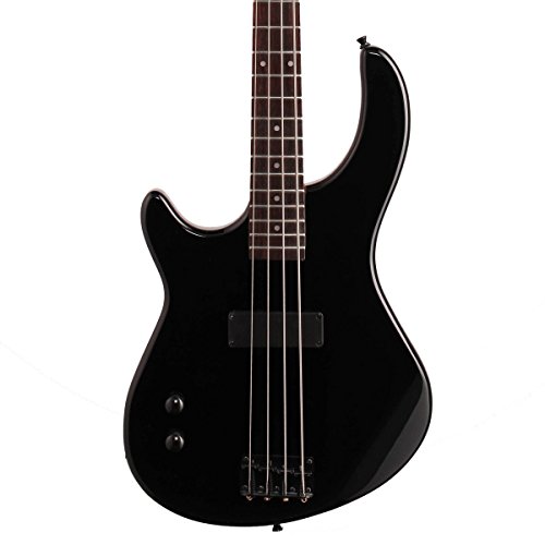 Dean Edge 09L Lefty Electric Bass Guitar - (Black) #TOP1