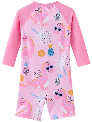 Image of UMELOK Baby Girl Swimsuit Infant Rash Guard Swimwear Bathing Suit