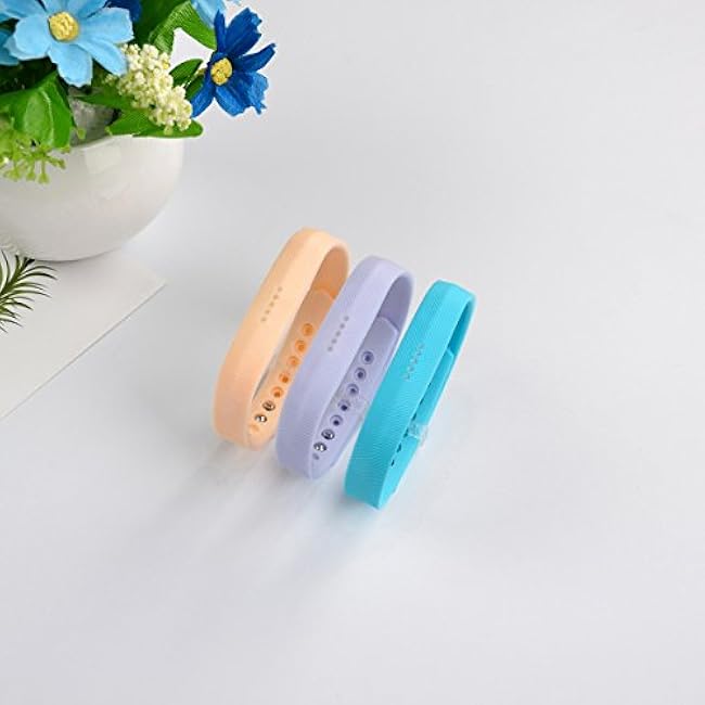 AIUNIT Compatible Flex 2 Band, Replacement for Flex 2 Accessories Wristband Adjustable Classic Sport Fitness Watch Band w/Metal Clasp for Flex 2 Small Large Men Women No Tracker