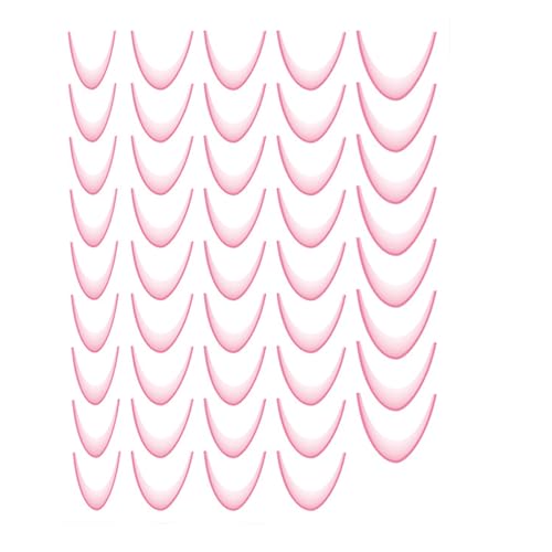 Calcomanías de punta francesa, diseño de uñas en forma de luna, calcomanías 3D francesas para mujer, calcomanías autoadhesivas para manicura para decoración