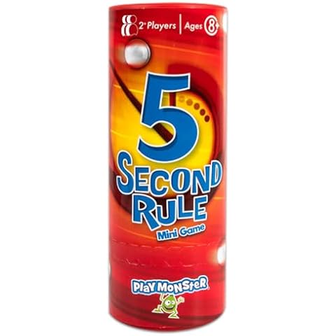 PlayMonster 5 Second Rule Mini Travel Game Cover