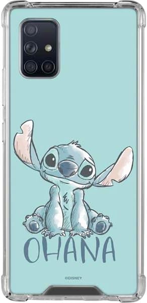 Skinit Clear Phone Case Compatible with Galaxy A71 5G - Officially Licensed Disney Lilo and Stitch Personalities Moods Design