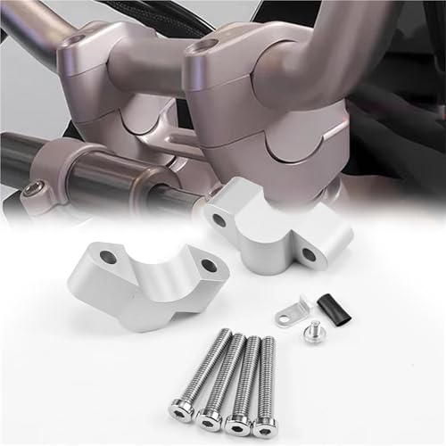 Rehausseur guidon Ducati Desert X 2022-2024 en aluminium usiné CNC