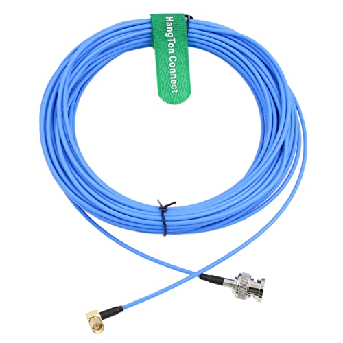 Câble coaxial RF 50 Ohm BNC vers Microdot pour mesure de vibration