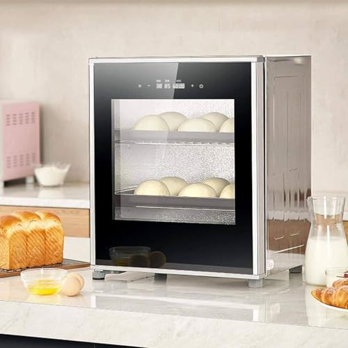 Qiang Machine à Lever La Pâte électrique 40l,Chambre De Pousse Boulangerie,Température Réglable 20 à 50°c,Contrôle Automatique De...