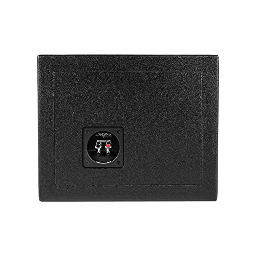 Image of Skar Audio AR1X8V-SPL Single 8 inch SPL Series Universal Fit Armor Coated Ported Subwoofer Enclosure