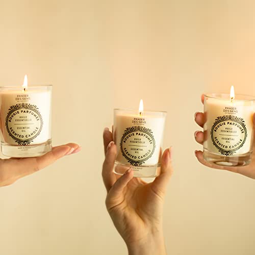 Panier des Sens, Lavender Candle, Scented Candles for Home & Room Decor, Fall Candle- 100% Natural Cotton Wick - Image 4