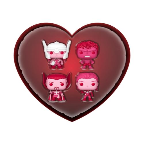 Funko Pocket Pop! Marvel Classic Val Box 4 Pieces - Doctor Strange - Marvel Comics - Cómics Marvel - Llavero - Minifigura de Vinilo Coleccionable Llavero Original - Relleno de Calcetines - Minifigura