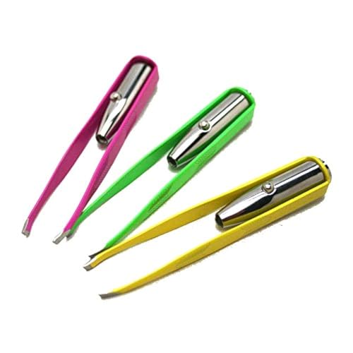 DM Merchandising Inc. Illuminating Tweezers Spot ON ~ Random Pick Colors